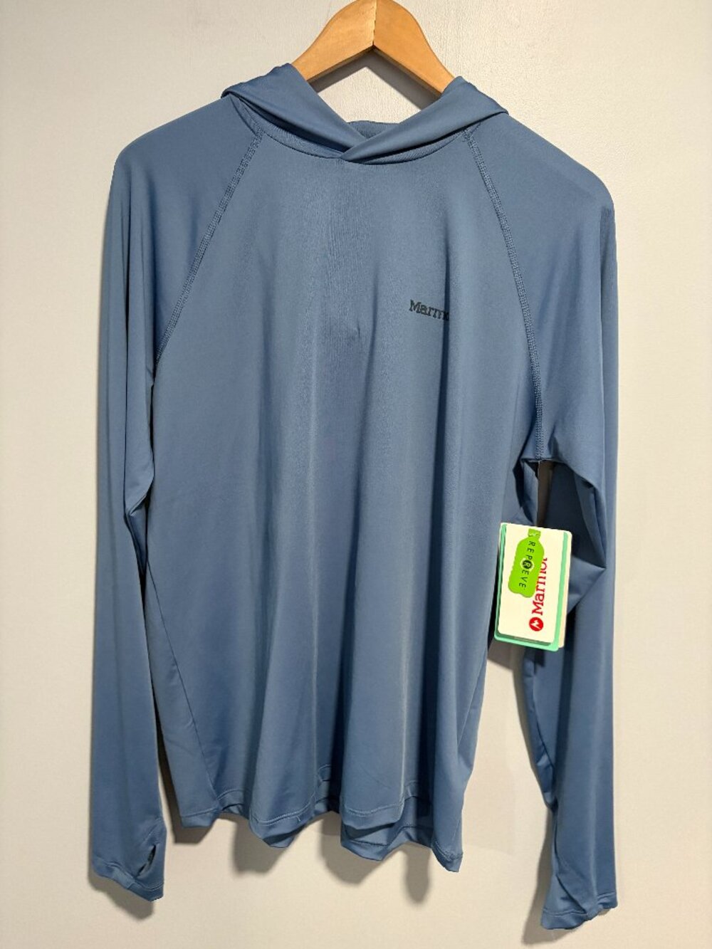 Marmot Mens Windridge HDY LS- Rain Cloud